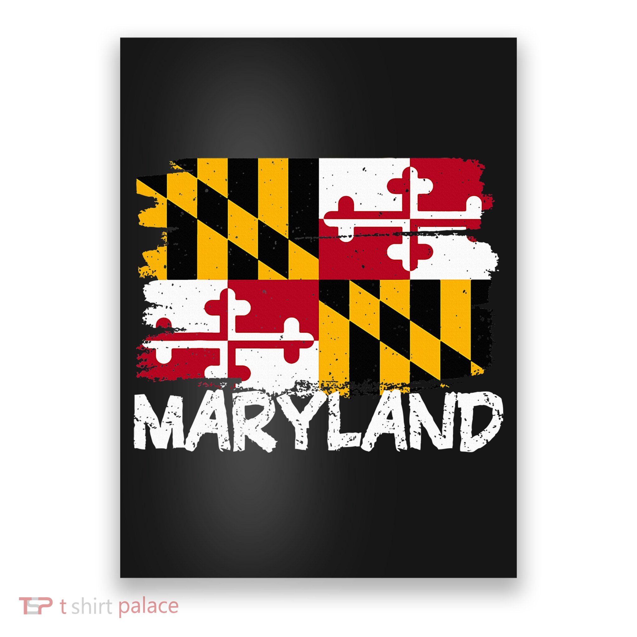 Cool Maryland Flag Poster