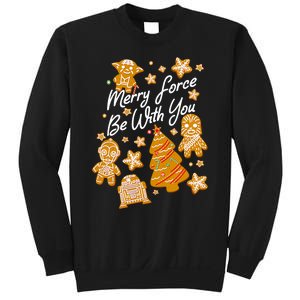 Christmas Merry Force Be With You Xmas Cookies Sweatshirt