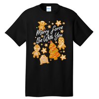 Christmas Merry Force Be With You Xmas Cookies Tall T-Shirt