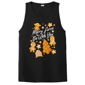 Christmas Merry Force Be With You Xmas Cookies PosiCharge Competitor Tank