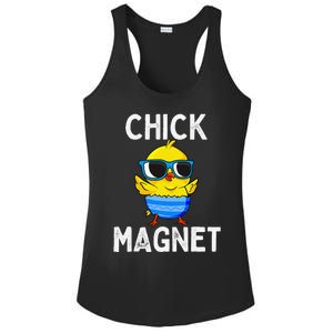 Chick Magnet Funny Easter Cute Baby Chicken Lover Ladies PosiCharge Competitor Racerback Tank