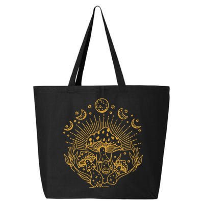 Cottagecore Mushrooms Fungi Goblincore Aesthetic Mycology 25L Jumbo Tote