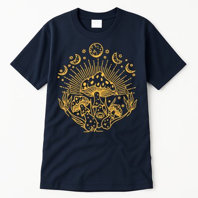 Cottagecore Mushrooms Fungi Goblincore Aesthetic Mycology Tall T-Shirt