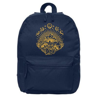 Cottagecore Mushrooms Fungi Goblincore Aesthetic Mycology 16 in Basic Backpack