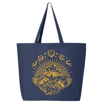 Cottagecore Mushrooms Fungi Goblincore Aesthetic Mycology 25L Jumbo Tote
