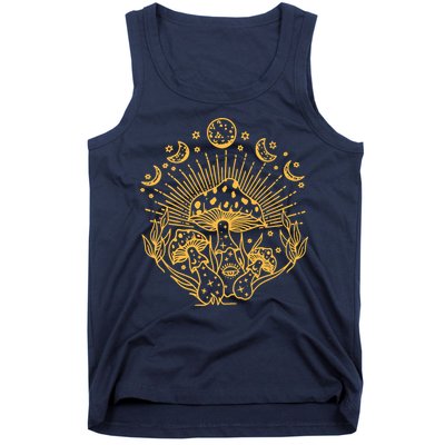 Cottagecore Mushrooms Fungi Goblincore Aesthetic Mycology Tank Top