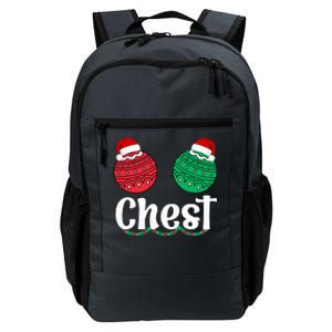 Chestnuts Matching Family Funny Chest Nuts Christmas Couples Daily Commute Backpack