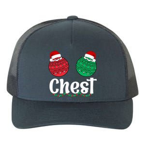 Chestnuts Matching Family Funny Chest Nuts Christmas Couples Yupoong Adult 5-Panel Trucker Hat