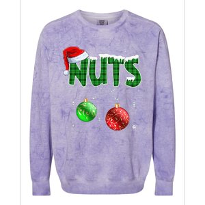 Chestnuts Matching Family Funny Chest Nuts Christmas Couples Colorblast Crewneck Sweatshirt