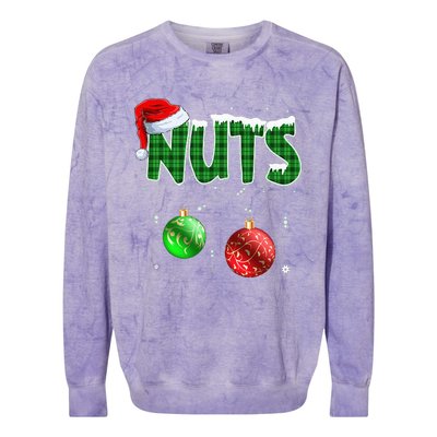 Chestnuts Matching Family Funny Chest Nuts Christmas Couples Colorblast Crewneck Sweatshirt