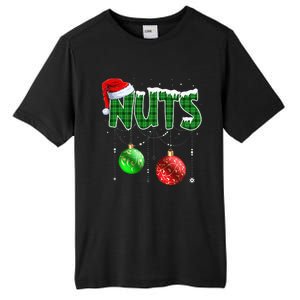 Chestnuts Matching Family Funny Chest Nuts Christmas Couples Tall Fusion ChromaSoft Performance T-Shirt