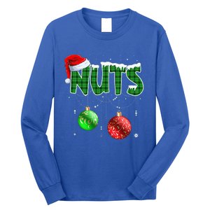 Chestnuts Matching Family Funny Chest Nuts Christmas Couples Long Sleeve Shirt