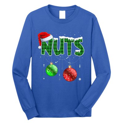 Chestnuts Matching Family Funny Chest Nuts Christmas Couples Long Sleeve Shirt