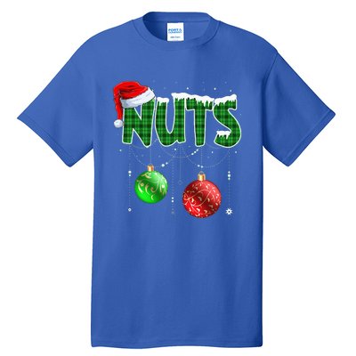 Chestnuts Matching Family Funny Chest Nuts Christmas Couples Tall T-Shirt