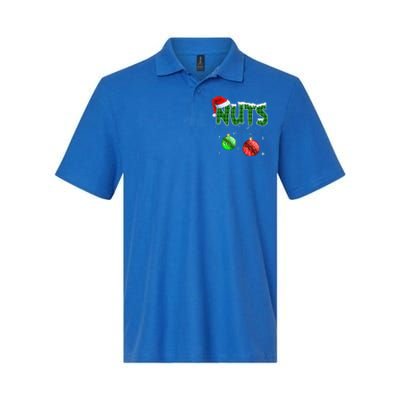 Chestnuts Matching Family Funny Chest Nuts Christmas Couples Softstyle Adult Sport Polo