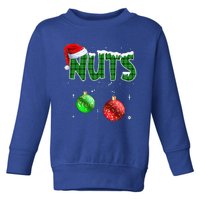 Chestnuts Matching Family Funny Chest Nuts Christmas Couples Toddler Sweatshirt