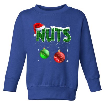 Chestnuts Matching Family Funny Chest Nuts Christmas Couples Toddler Sweatshirt