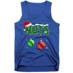 Chestnuts Matching Family Funny Chest Nuts Christmas Couples Tank Top