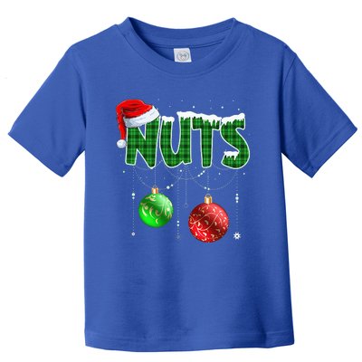 Chestnuts Matching Family Funny Chest Nuts Christmas Couples Toddler T-Shirt