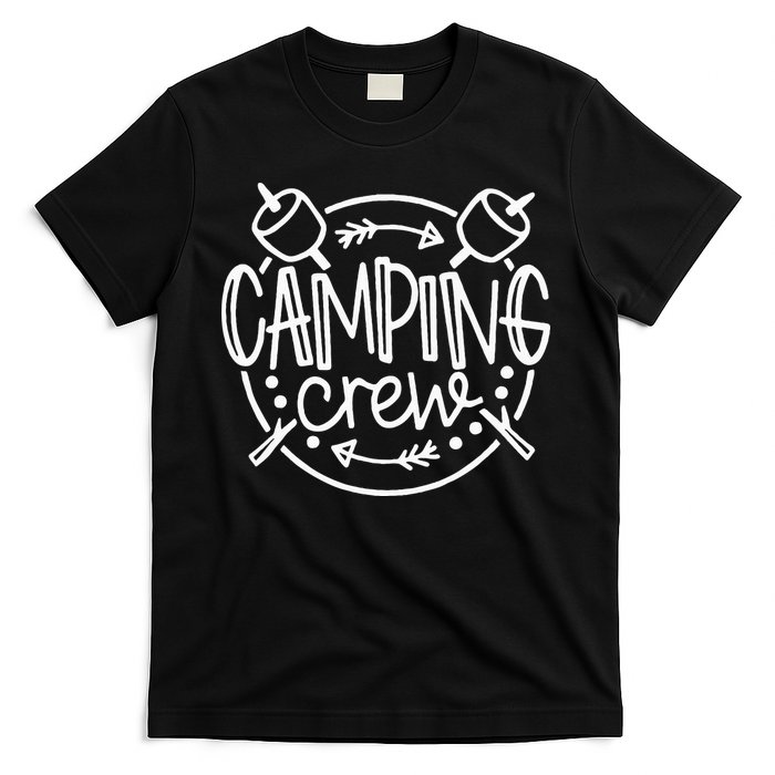 Camping Matching For Family Camper Group Camping Crew T-Shirt