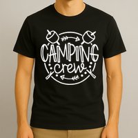 Camping Matching For Family Camper Group Camping Crew T-Shirt