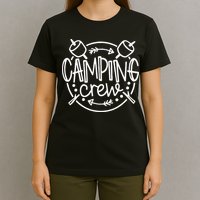 Camping Matching For Family Camper Group Camping Crew T-Shirt