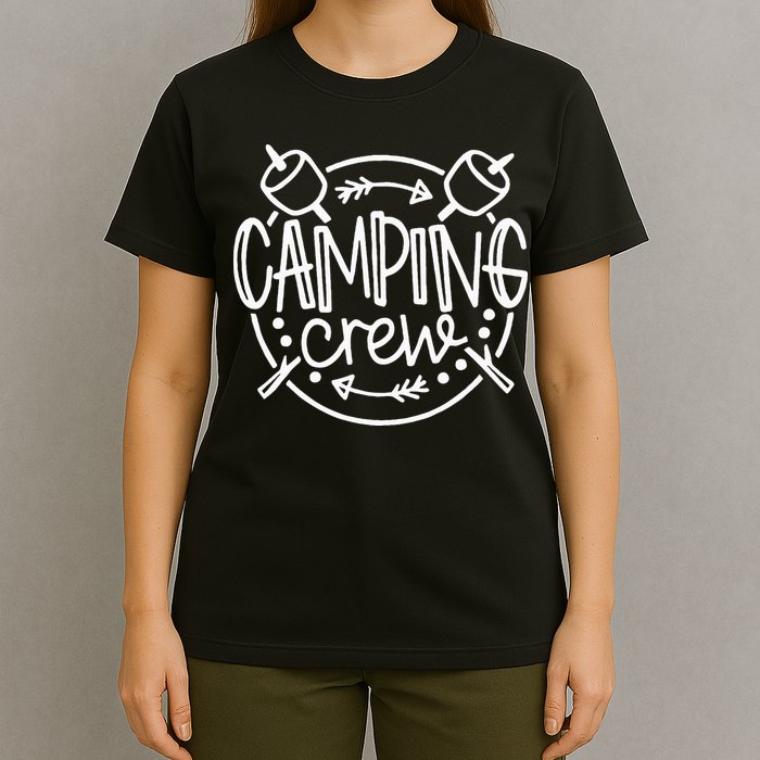 Camping Matching For Family Camper Group Camping Crew T-Shirt