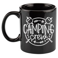 Camping Matching For Family Camper Group Camping Crew 11oz C Handle Ceramic Mug