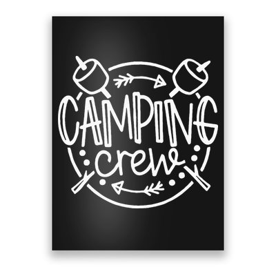 Camping Matching For Family Camper Group Camping Crew Poster