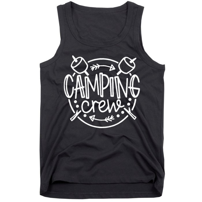 Camping Matching For Family Camper Group Camping Crew Tank Top