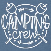 Camping Matching For Family Camper Group Camping Crew Garment-Dyed Sweatshirt