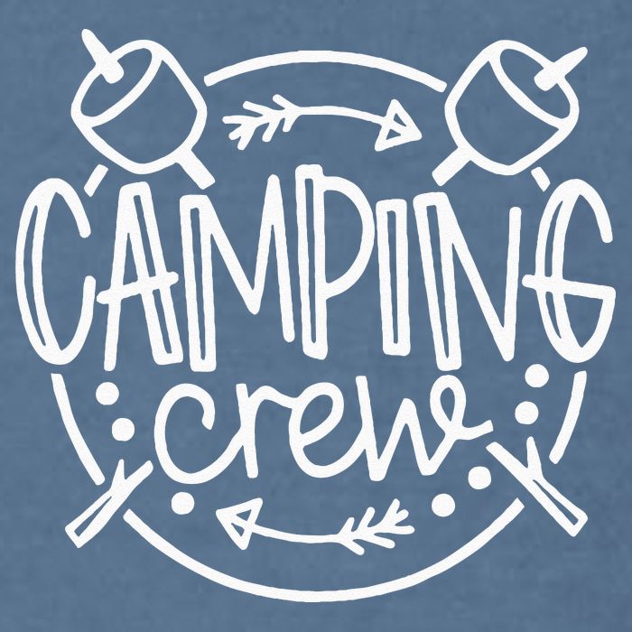 Camping Matching For Family Camper Group Camping Crew Garment-Dyed Sweatshirt
