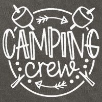 Camping Matching For Family Camper Group Camping Crew Cotton Canvas Backpack