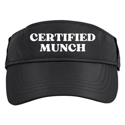 Certified Munch Funny Certified Munch Adult Drive Performance Visor