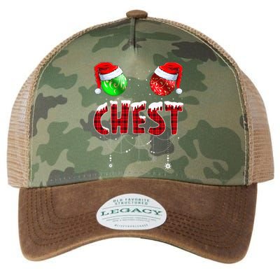 Chestnuts Matching Family Funny Chest Nuts Christmas Couples Legacy Tie Dye Trucker Hat