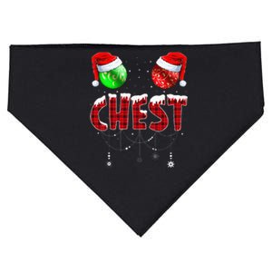 Chestnuts Matching Family Funny Chest Nuts Christmas Couples USA-Made Doggie Bandana