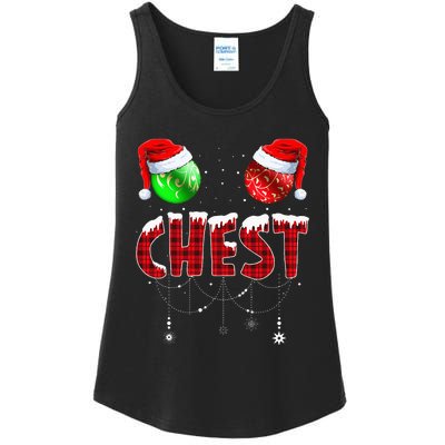 Chestnuts Matching Family Funny Chest Nuts Christmas Couples Ladies Essential Tank