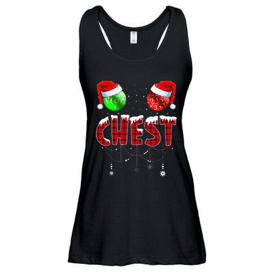 Chestnuts Matching Family Funny Chest Nuts Christmas Couples Ladies Essential Flowy Tank