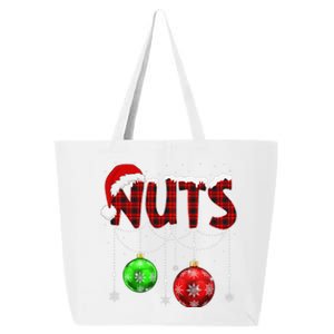 Chestnuts Matching Family Funny Chest Nuts Christmas Couples 25L Jumbo Tote