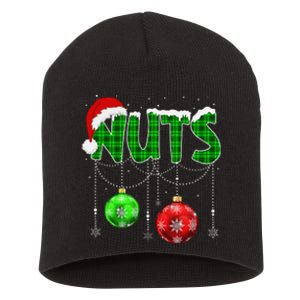 Chestnuts Matching Family Funny Chest Nuts Christmas Couples Short Acrylic Beanie