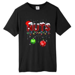 Chestnuts Matching Family Funny Chest Nuts Christmas Couples Tall Fusion ChromaSoft Performance T-Shirt