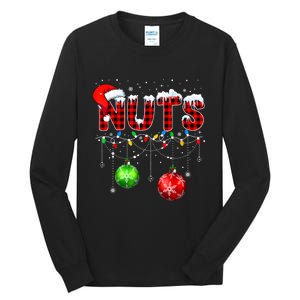 Chestnuts Matching Family Funny Chest Nuts Christmas Couples Tall Long Sleeve T-Shirt