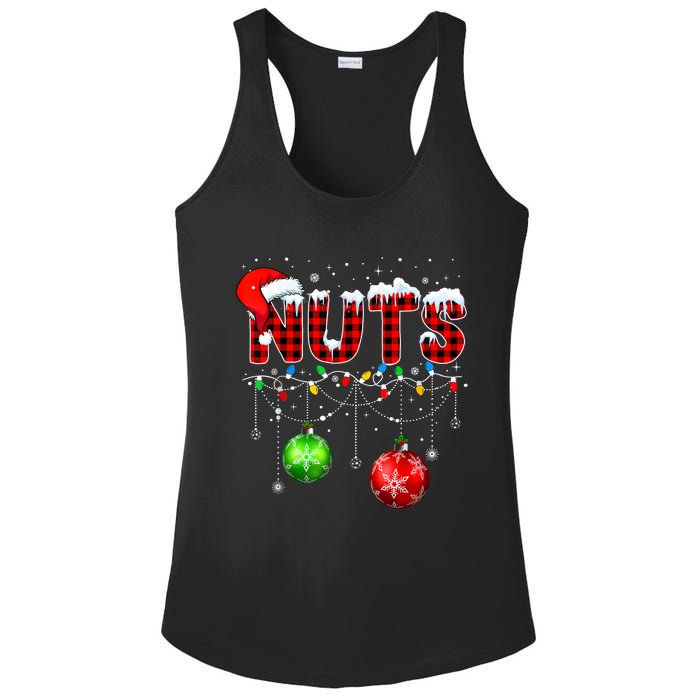 Chestnuts Matching Family Funny Chest Nuts Christmas Couples Ladies PosiCharge Competitor Racerback Tank