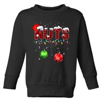 Chestnuts Matching Family Funny Chest Nuts Christmas Couples Toddler Sweatshirt