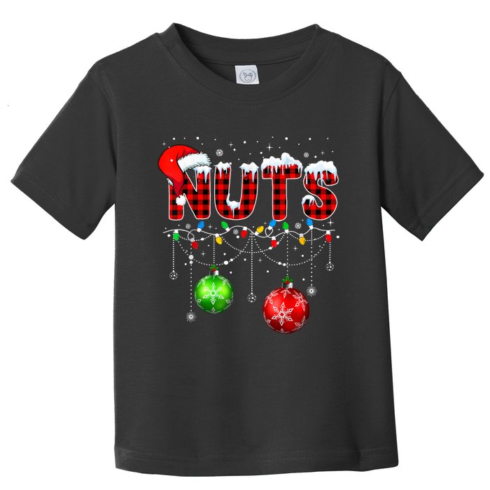 Chestnuts Matching Family Funny Chest Nuts Christmas Couples Toddler T-Shirt