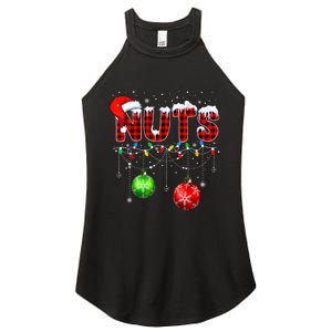 Chestnuts Matching Family Funny Chest Nuts Christmas Couples Women's Perfect Tri Rocker Tank