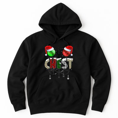 Chestnuts Matching Family Funny Chest Nuts Christmas Couples Hoodie