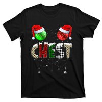 Chestnuts Matching Family Funny Chest Nuts Christmas Couples T-Shirt