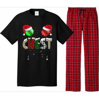 Chestnuts Matching Family Funny Chest Nuts Christmas Couples Pajama Set