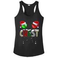 Chestnuts Matching Family Funny Chest Nuts Christmas Couples Ladies PosiCharge Competitor Racerback Tank